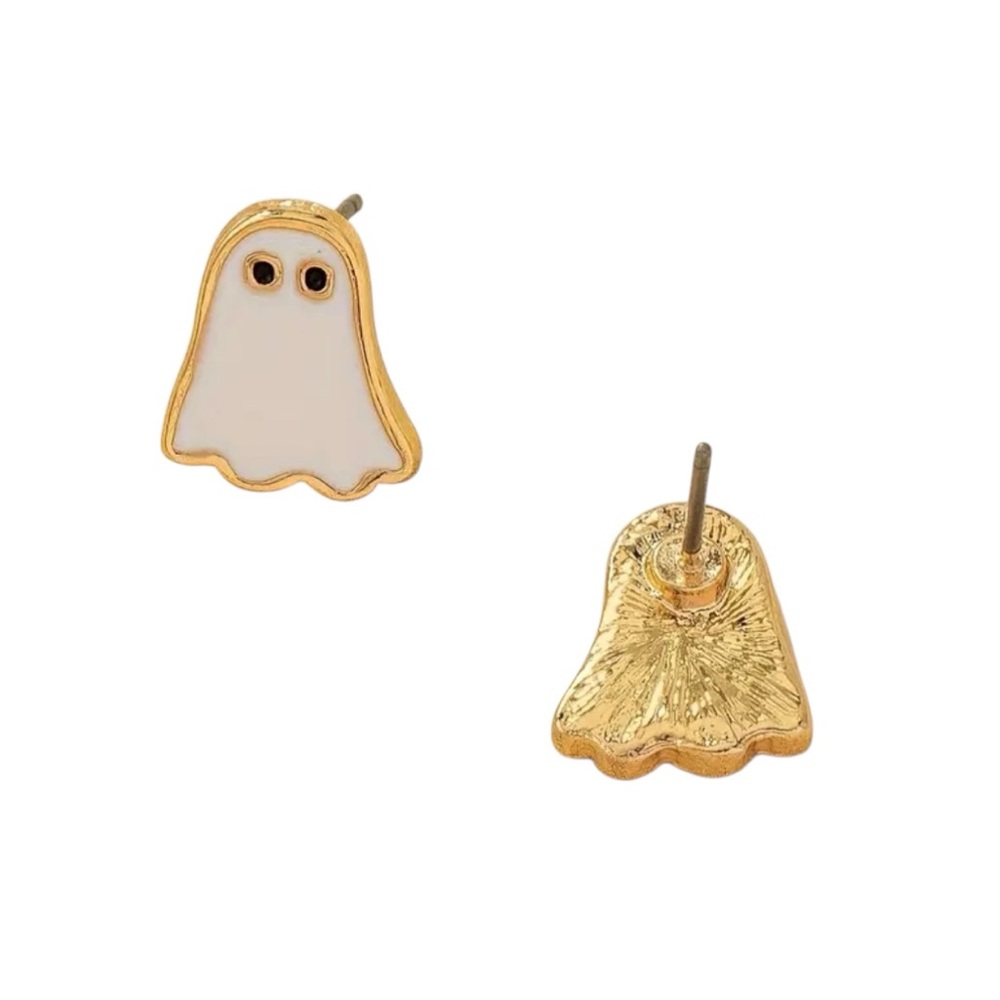 Ghost Earrings - Picture 2 of 2